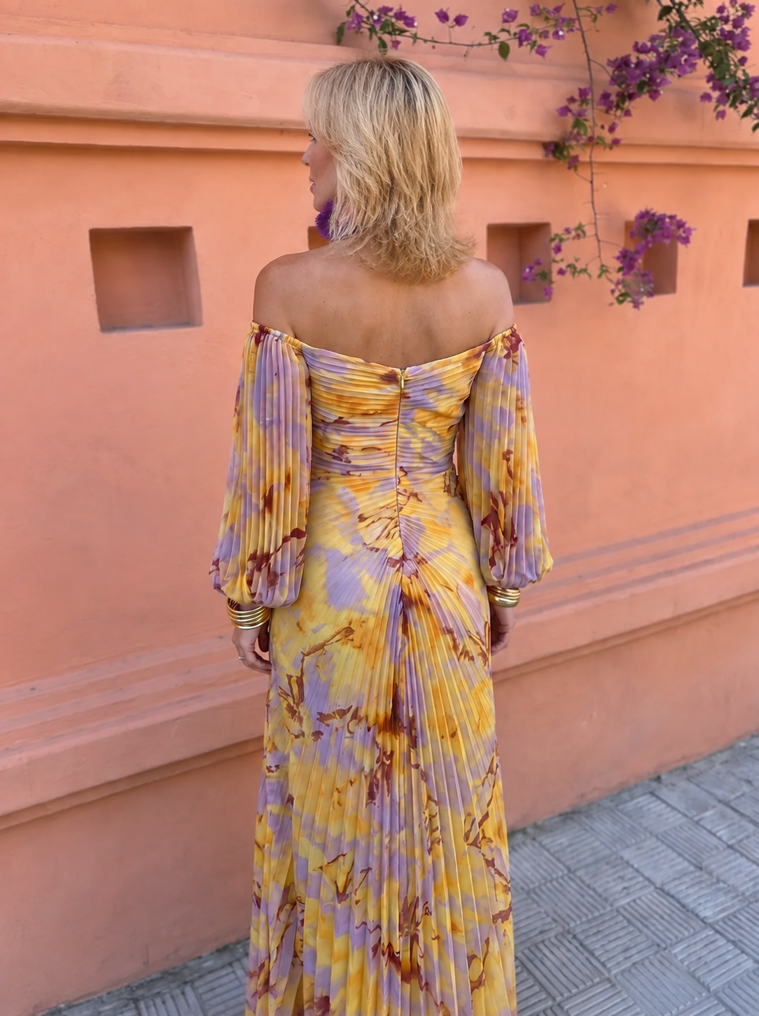 Matilda long floral dress
