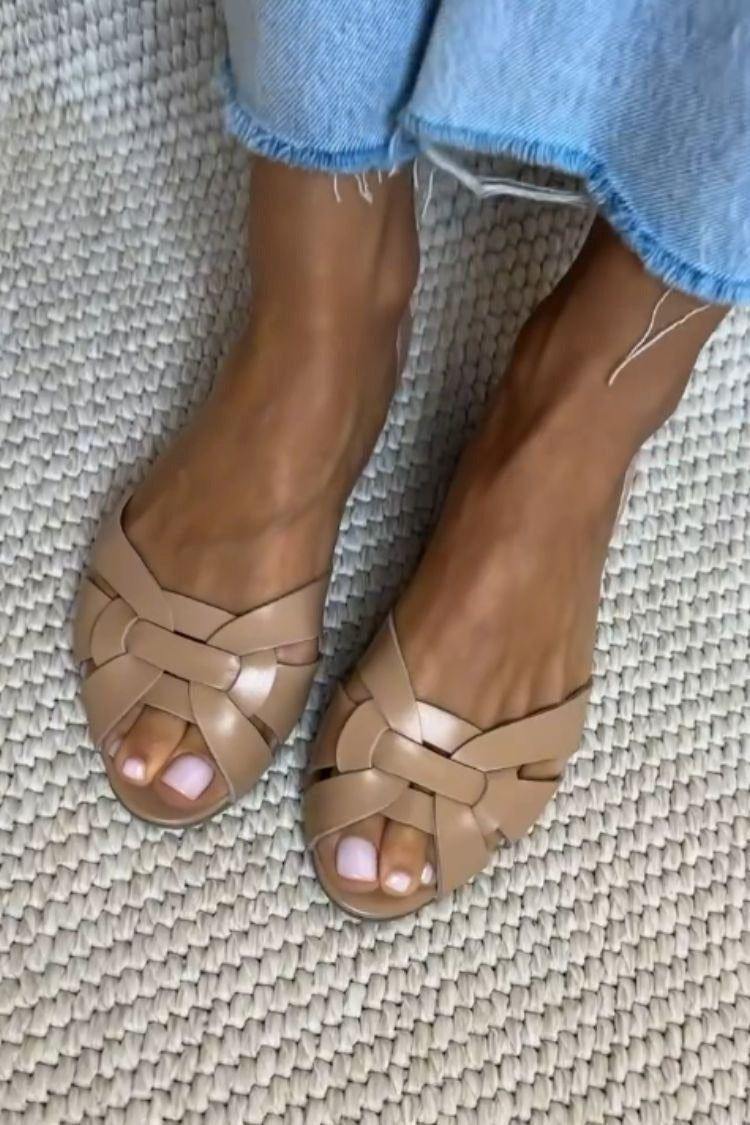 Woven Natural Sandals