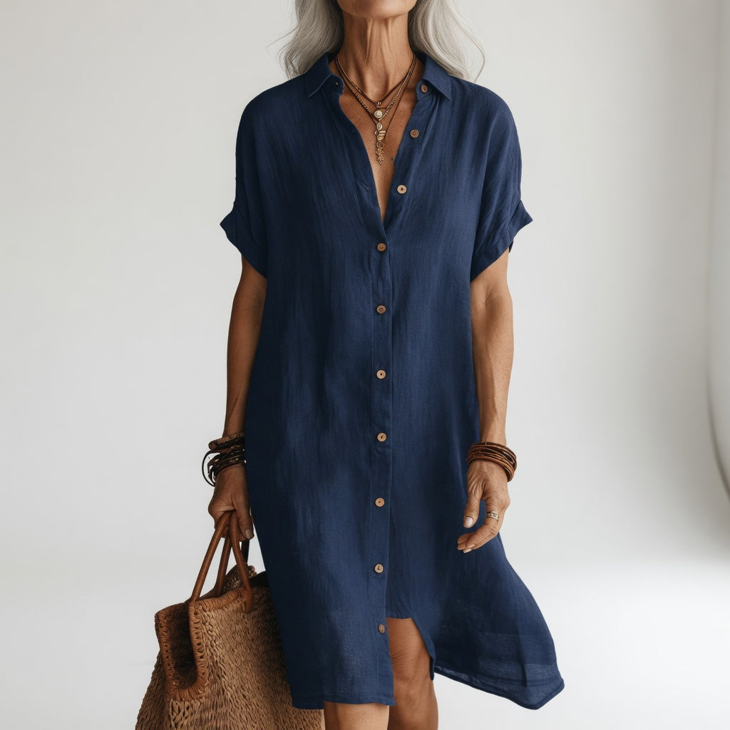 Timéa midi shirt dress