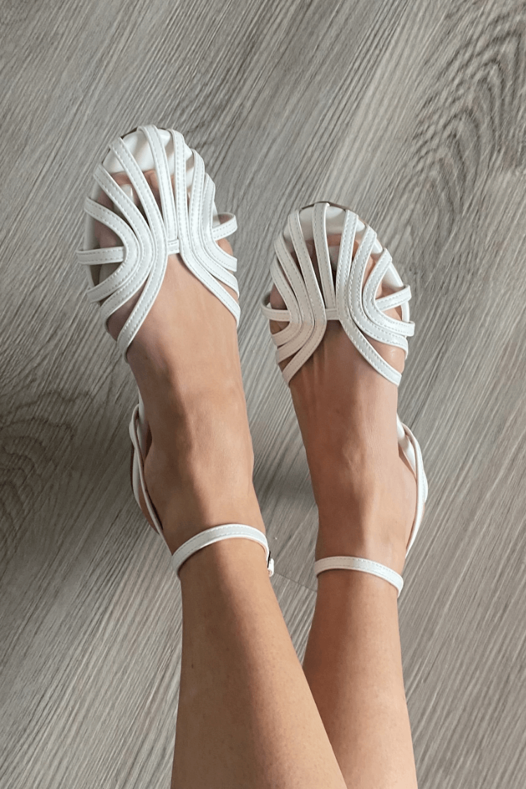 Jewelled Golden Sandals