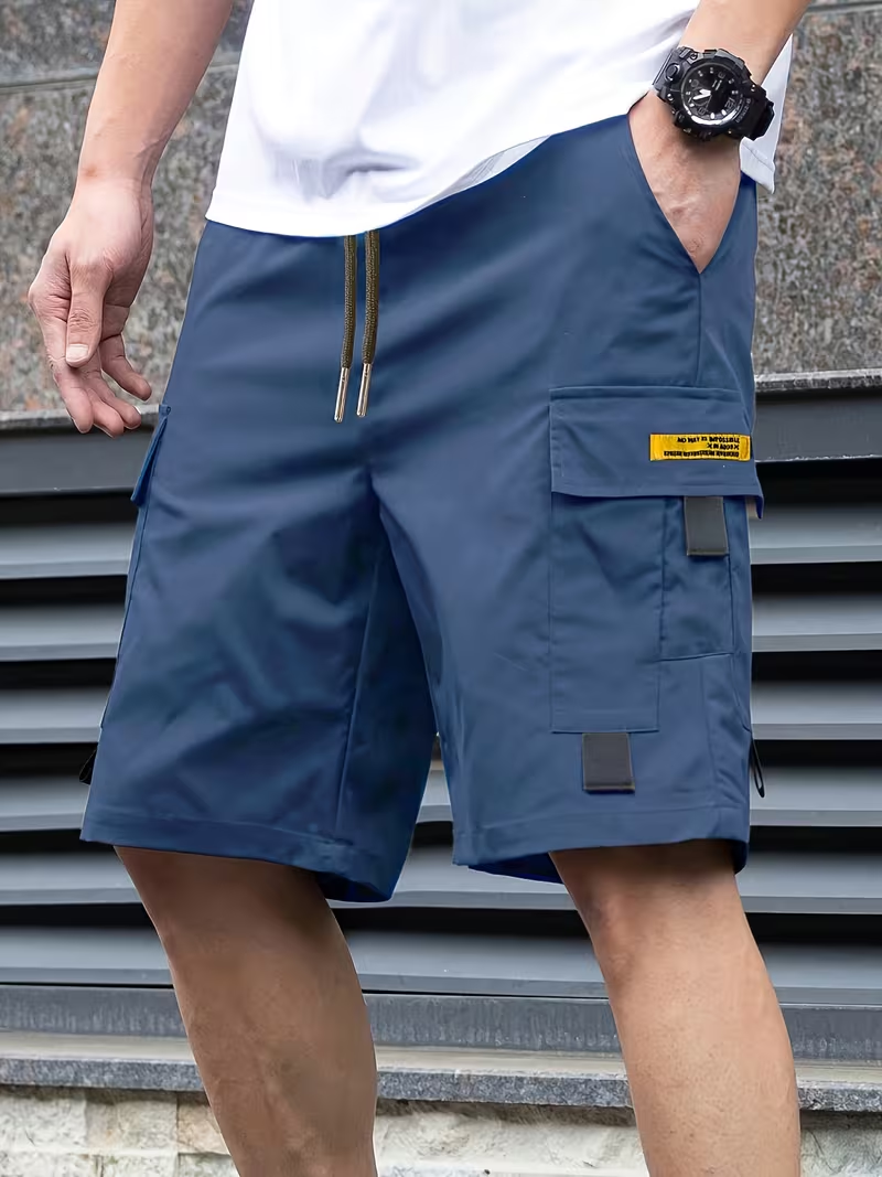Ned | Multi-Pocket Comfort Cargo Short
