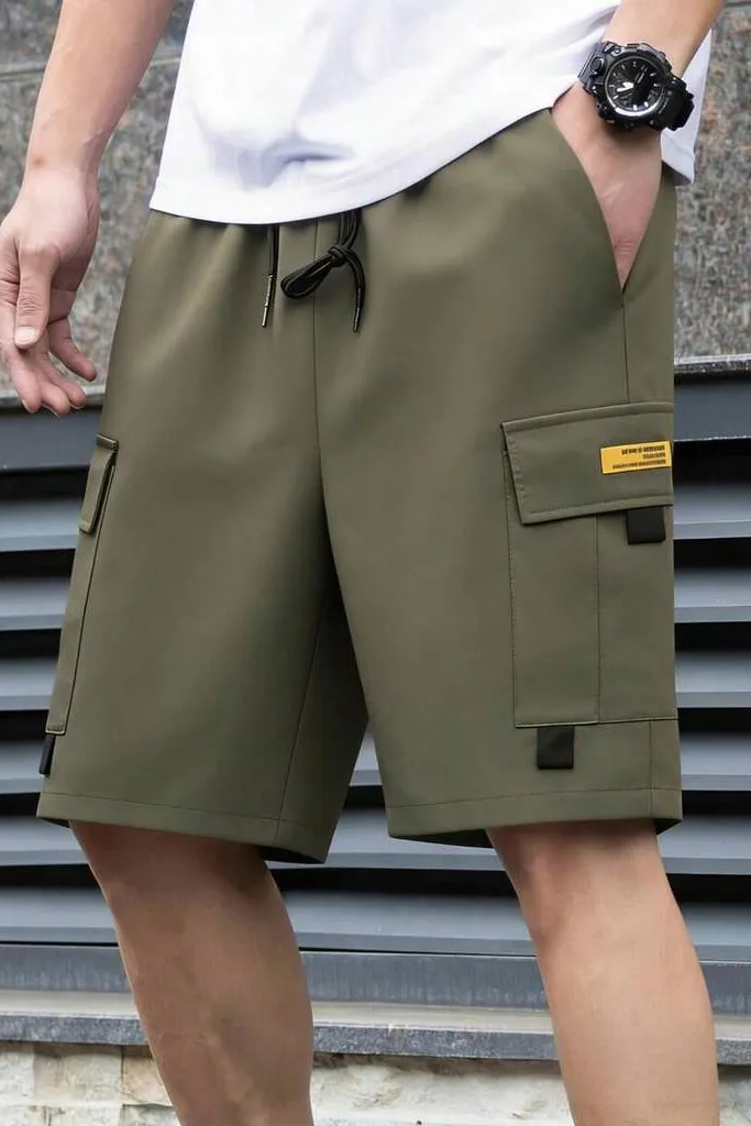 Ned | Multi-Pocket Comfort Cargo Short