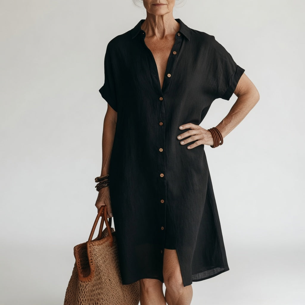 Timéa midi shirt dress