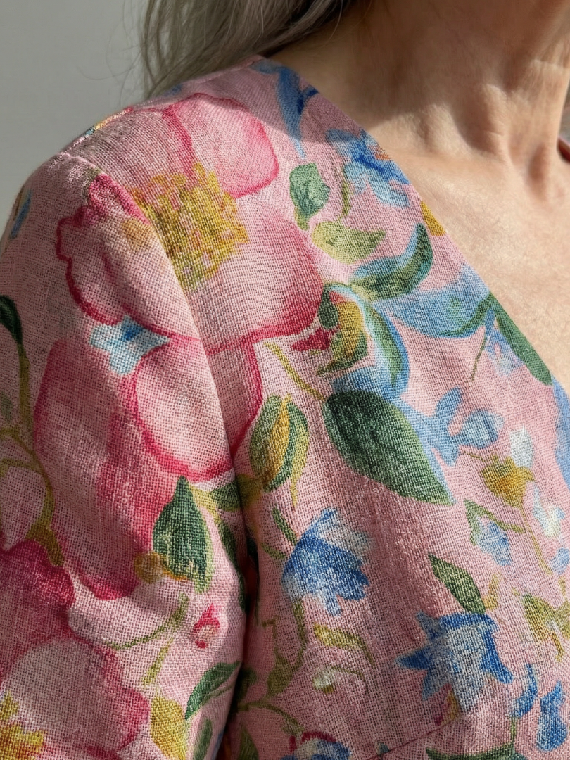 Matilda | Light Form Floral Midi Dress