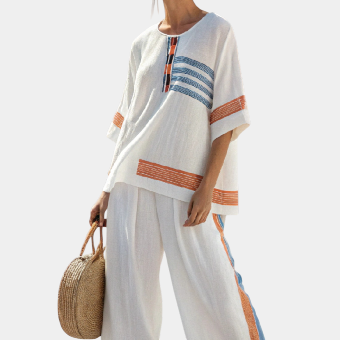 Donatella | Sophisticated Orange Set