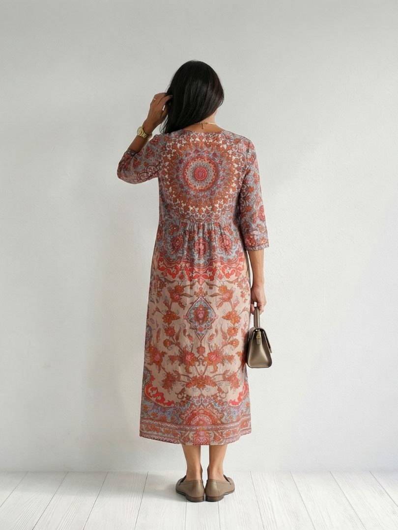 Evie | Balanced Fit Midi Dress