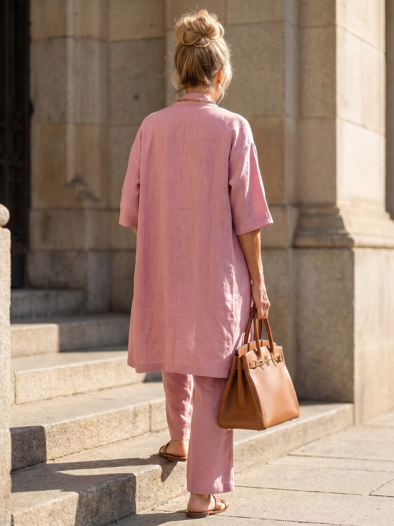 Rosalind | Three Piece Relaxed Top & Pant Set