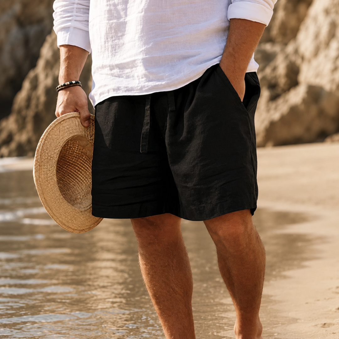 Lachlan | Cotton Linen Summer Short