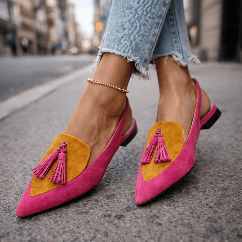 Strappy Sandals with Tassel Detail