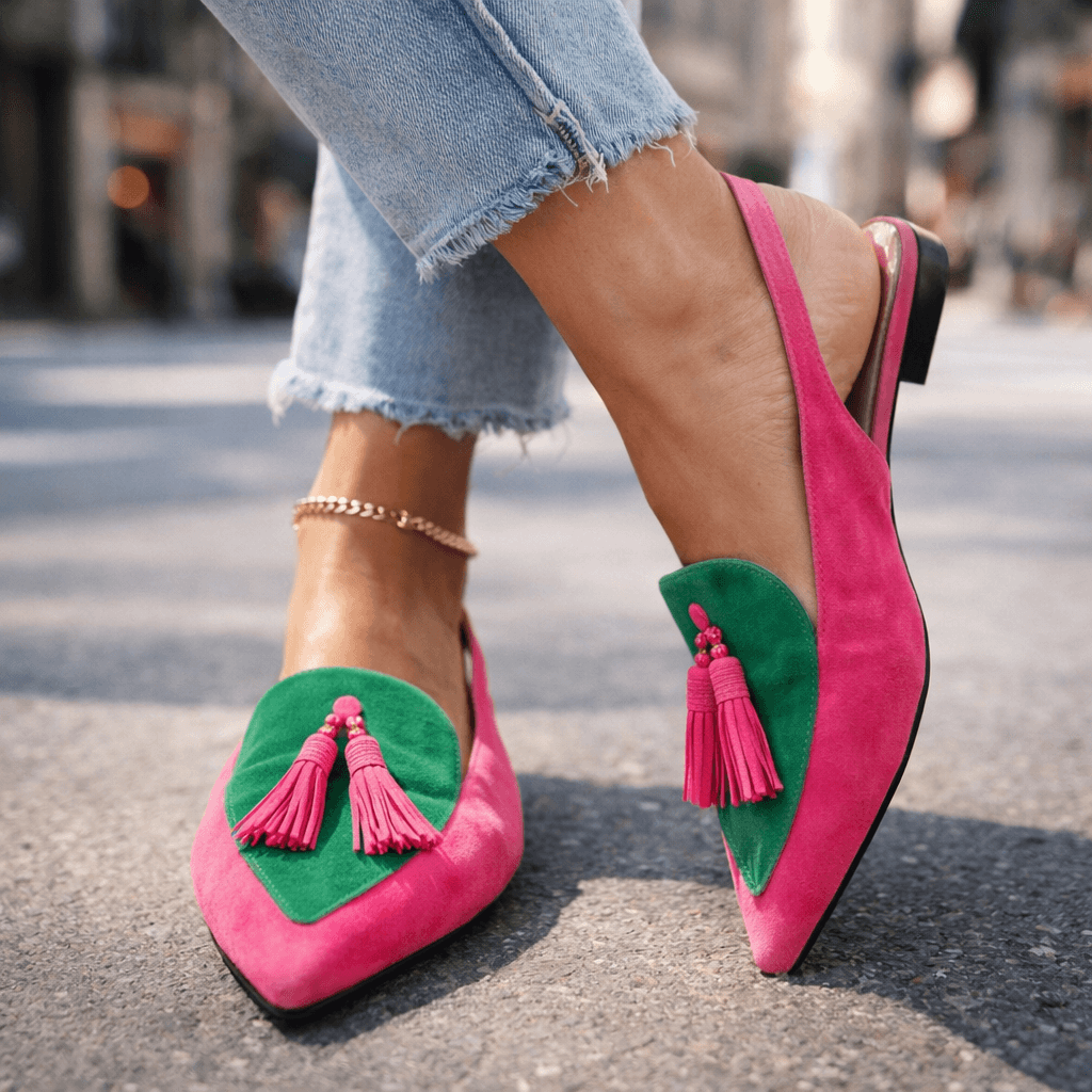 Strappy Sandals with Tassel Detail