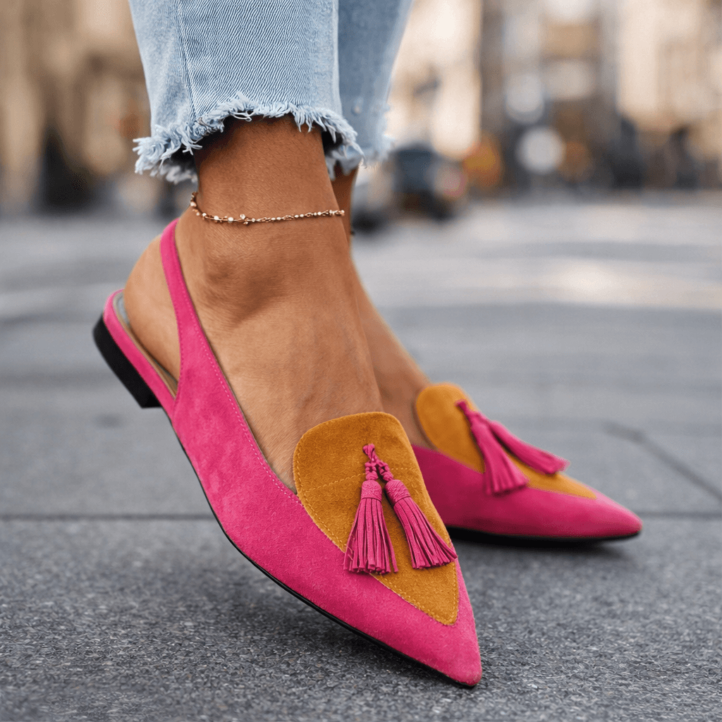 Strappy Sandals with Tassel Detail