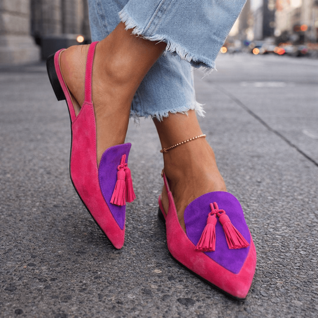 Strappy Sandals with Tassel Detail