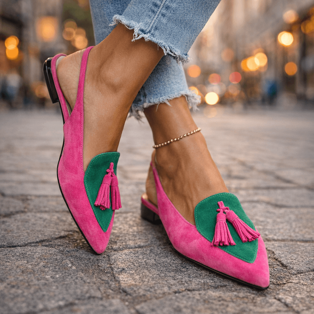 Strappy Sandals with Tassel Detail