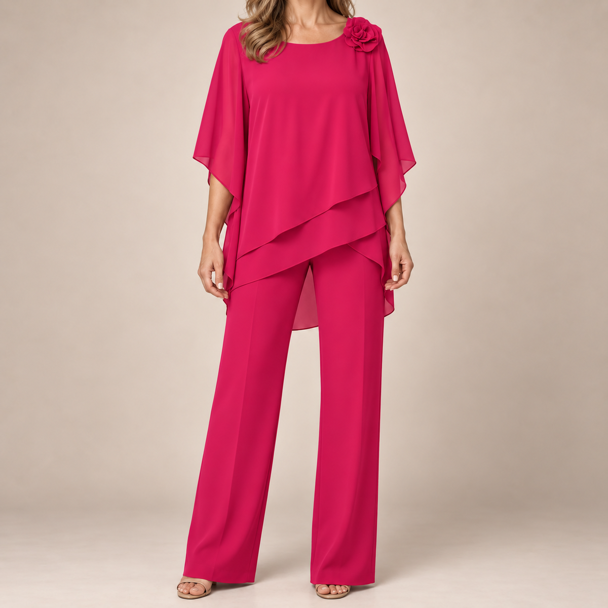 Ameliay | Elegant Flowing Two-Piece Set
