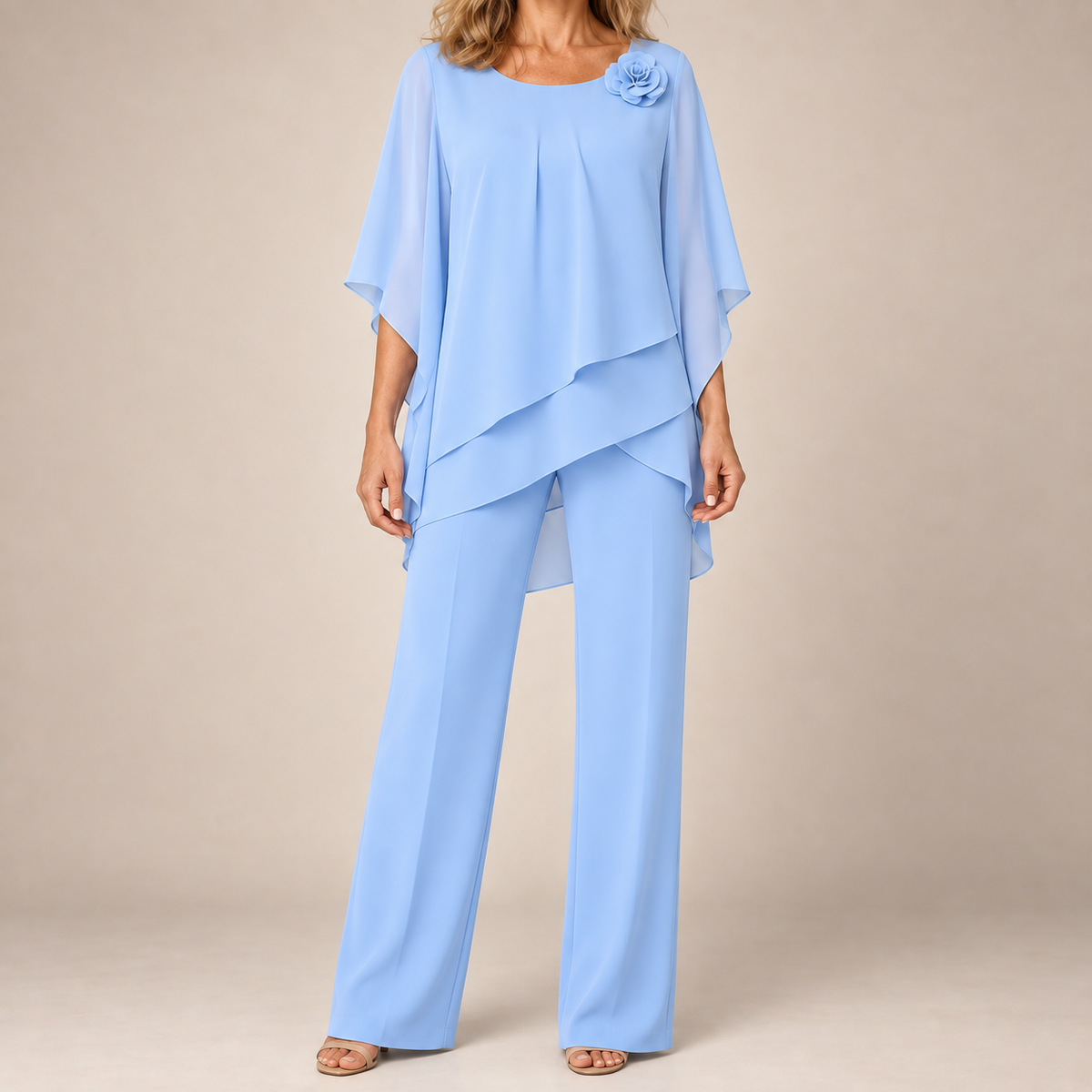 Ameliay | Elegant Flowing Two-Piece Set