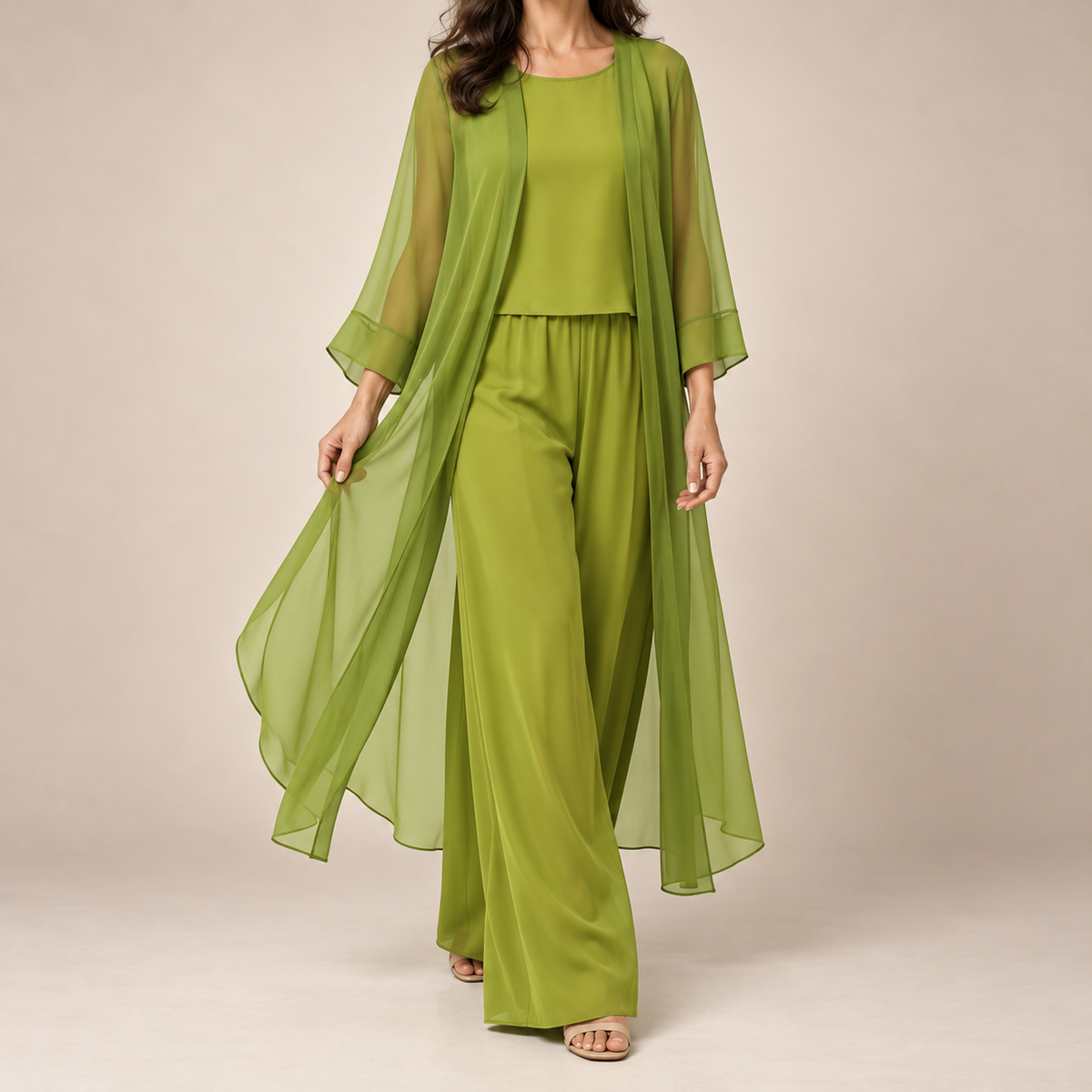 Scarlett | Elegant Flowing Three-Piece Set