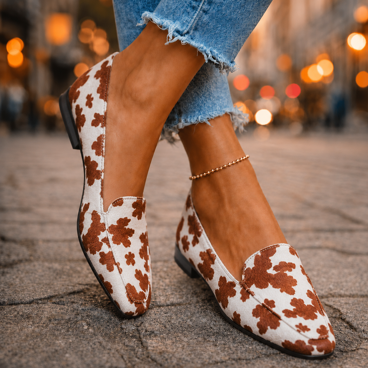 Soft Chocolate Brown Loafers