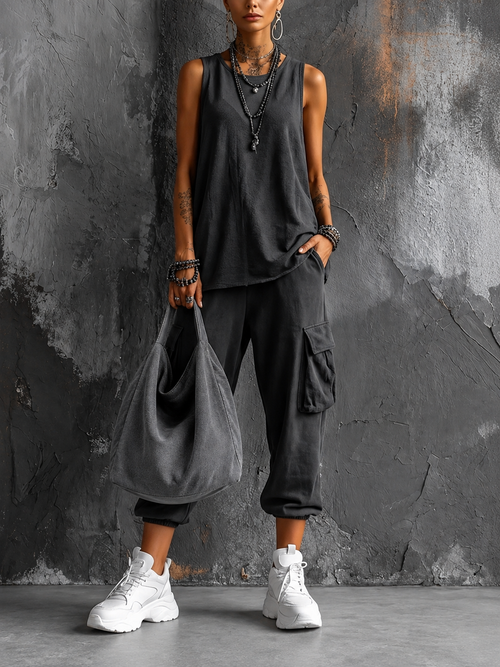 Casual Comfort Two-Piece Set + Free Bag