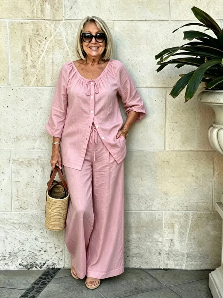 Valeria set in pink