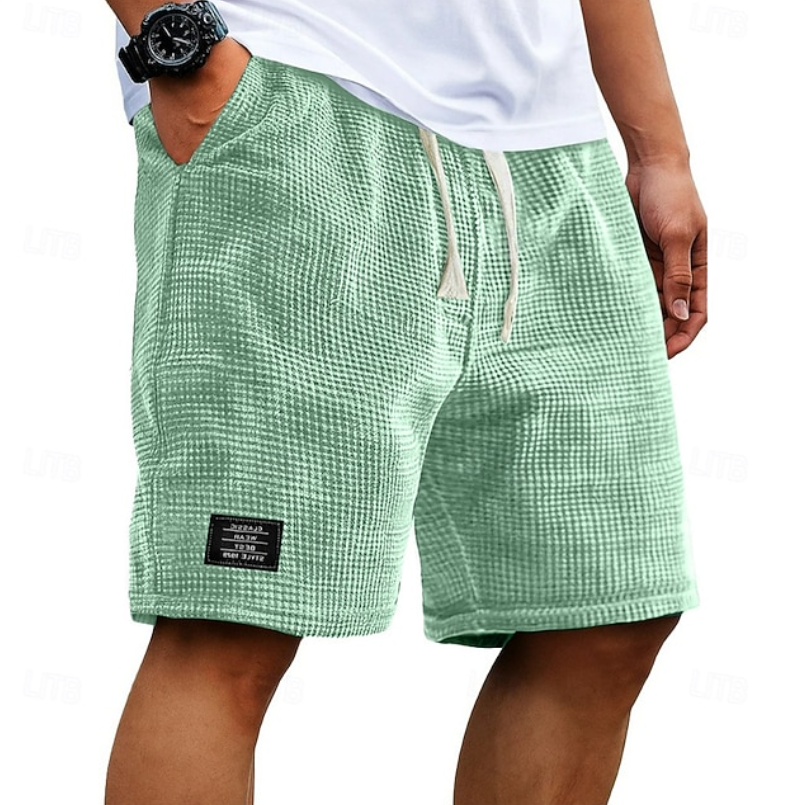 Sam | Relaxed Waffle-Textured Short