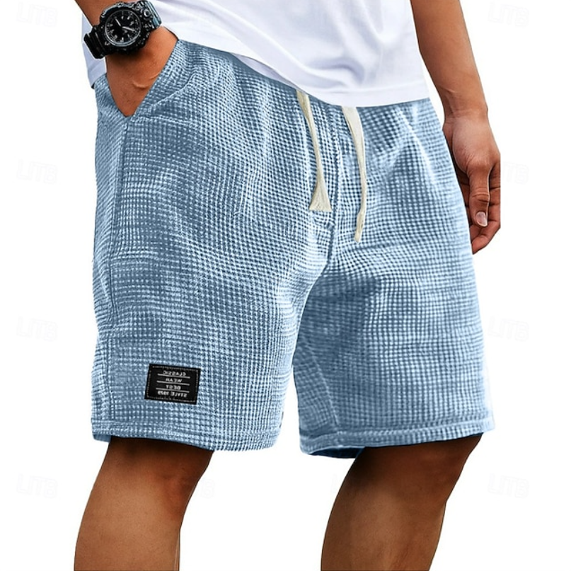 Sam | Relaxed Waffle-Textured Short