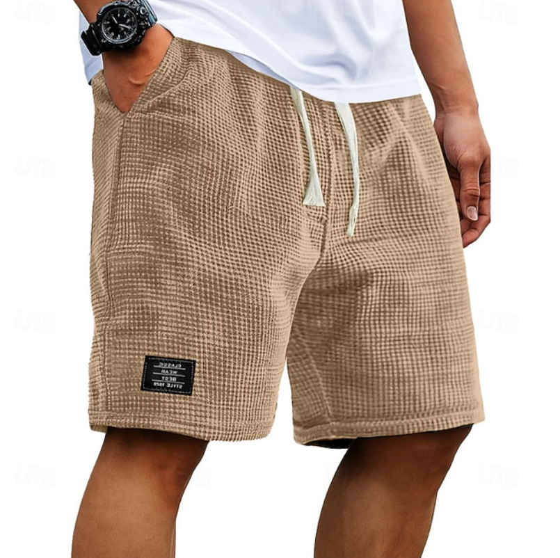 Sam | Relaxed Waffle-Textured Short