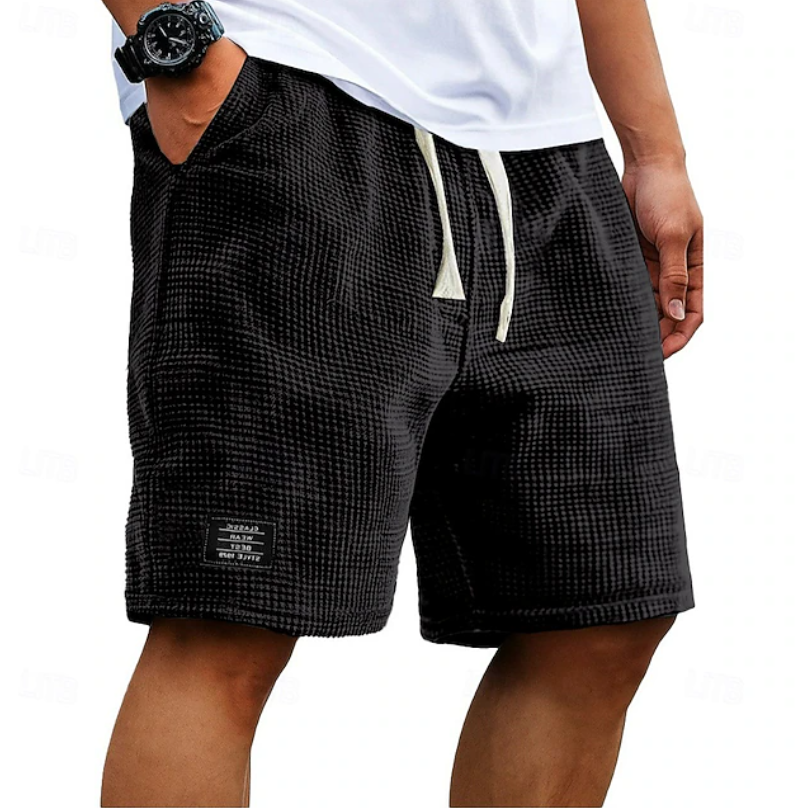 Sam | Relaxed Waffle-Textured Short