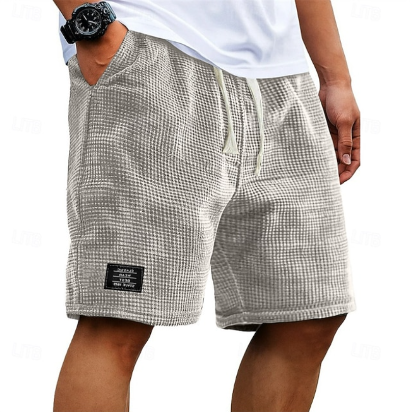 Sam | Relaxed Waffle-Textured Short
