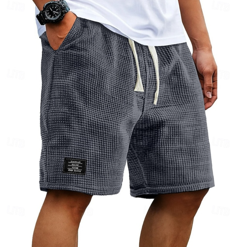 Sam | Relaxed Waffle-Textured Short