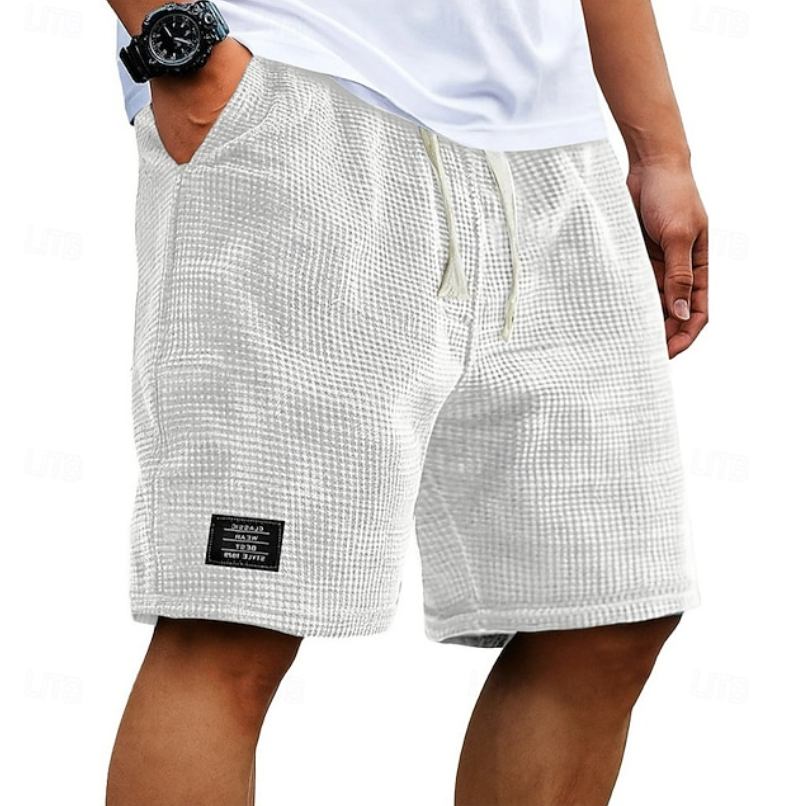 Sam | Relaxed Waffle-Textured Short