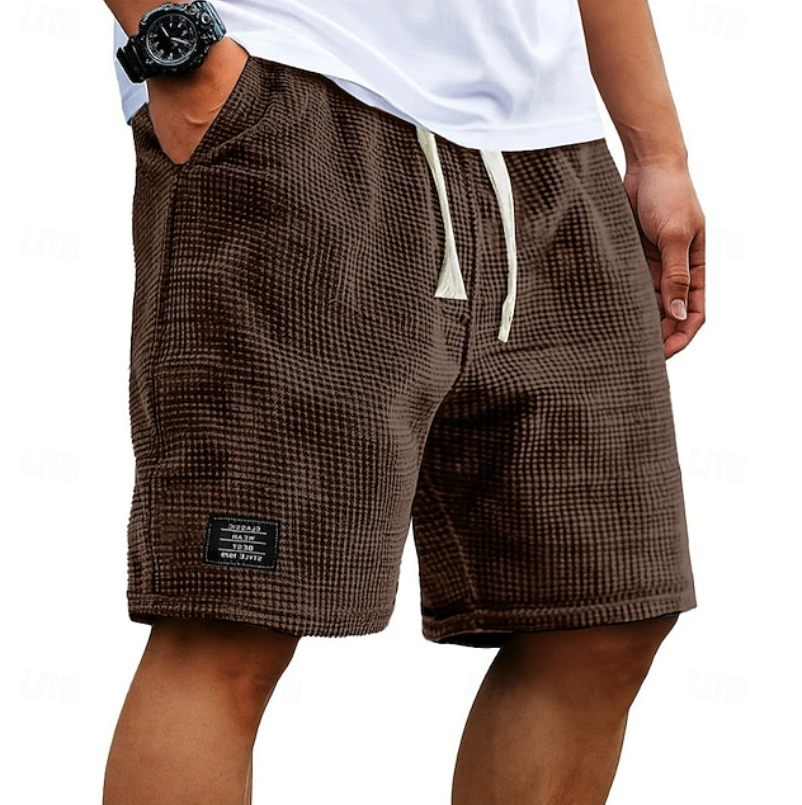 Sam | Relaxed Waffle-Textured Short