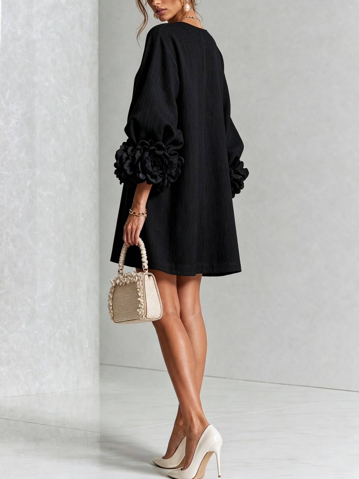 Rosalie | Button-Through Mini Dress