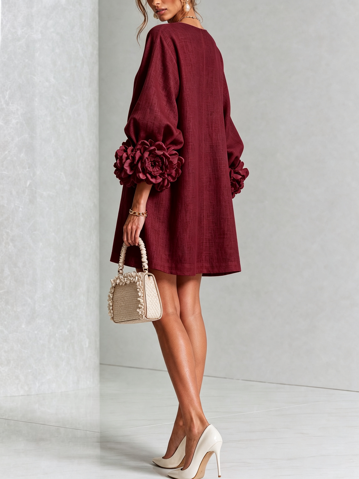 Rosalie | Button-Through Mini Dress
