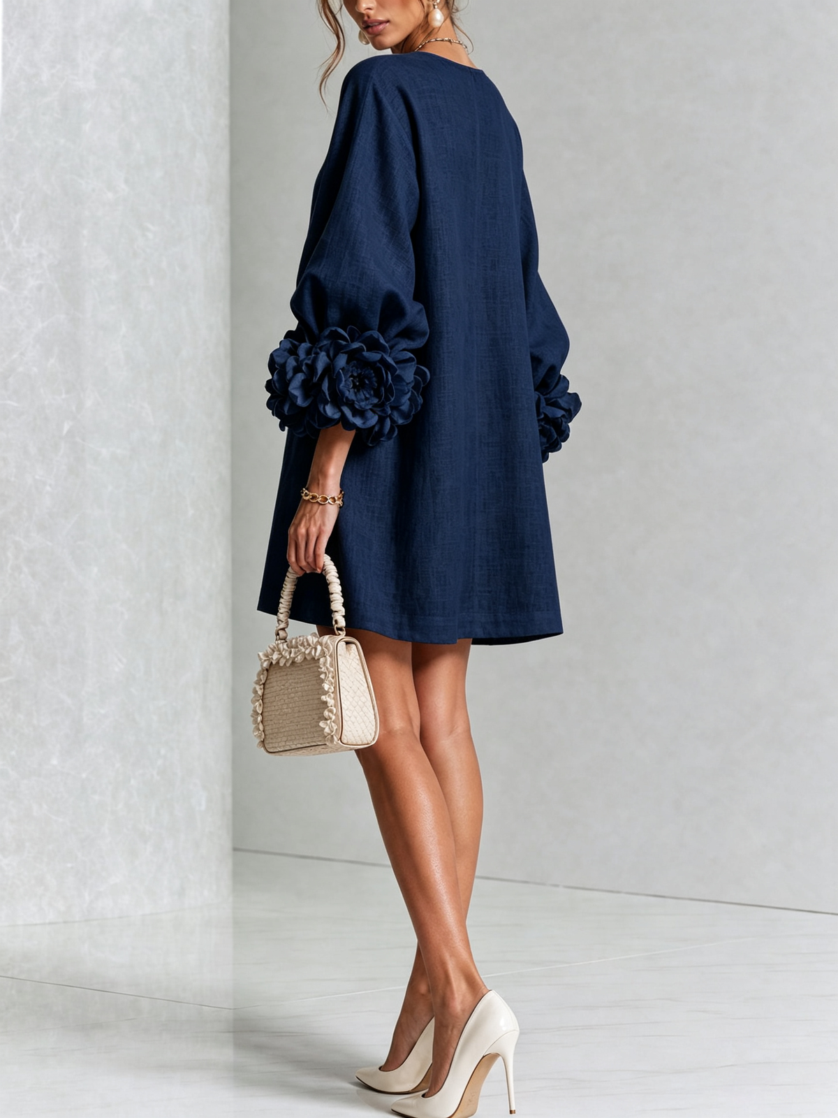 Rosalie | Button-Through Mini Dress