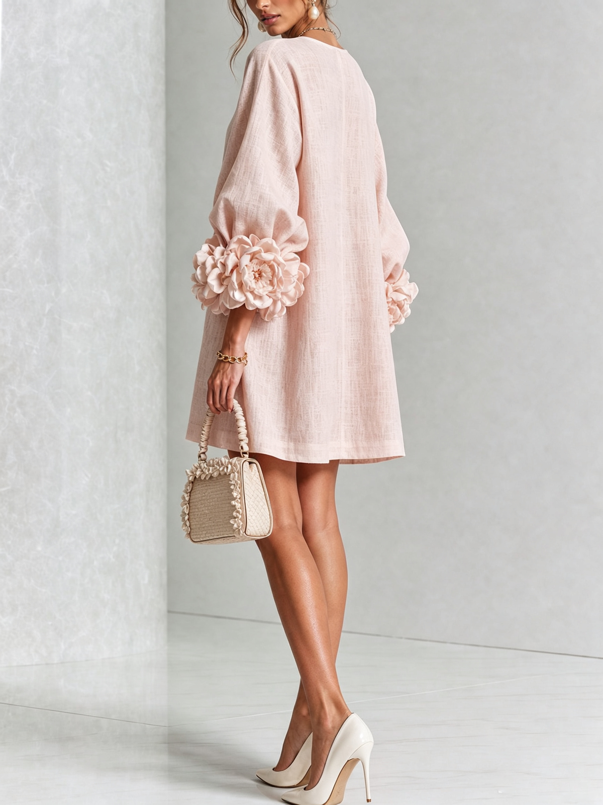 Rosalie | Button-Through Mini Dress