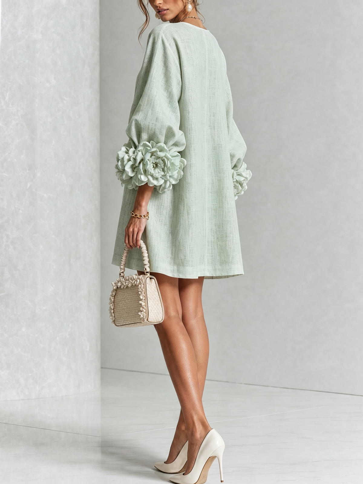 Rosalie | Button-Through Mini Dress