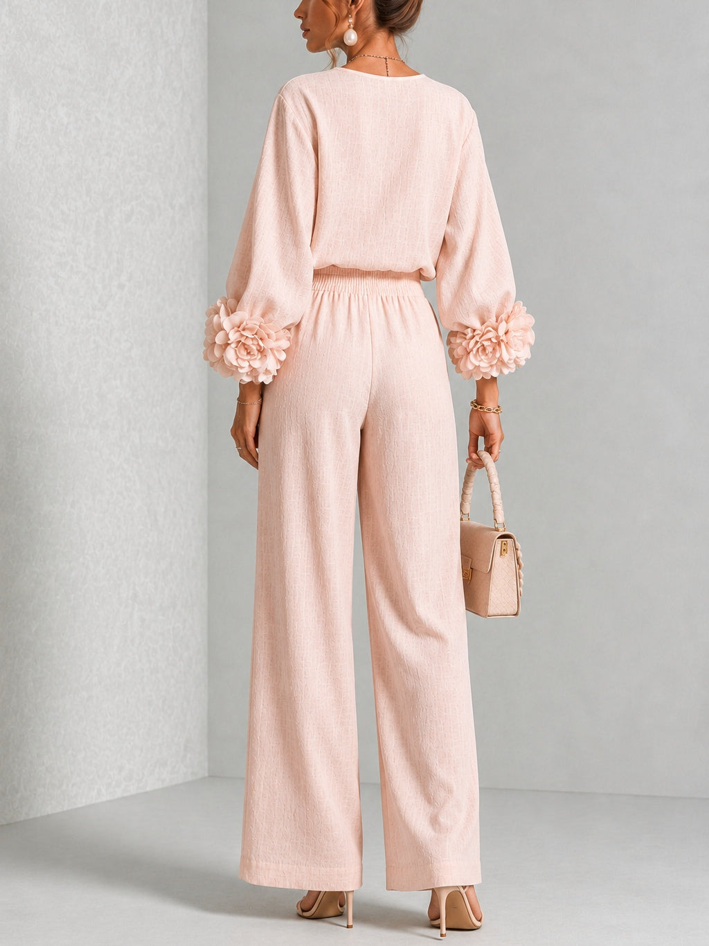Rosie | Floral Cuff Two-Piece Set