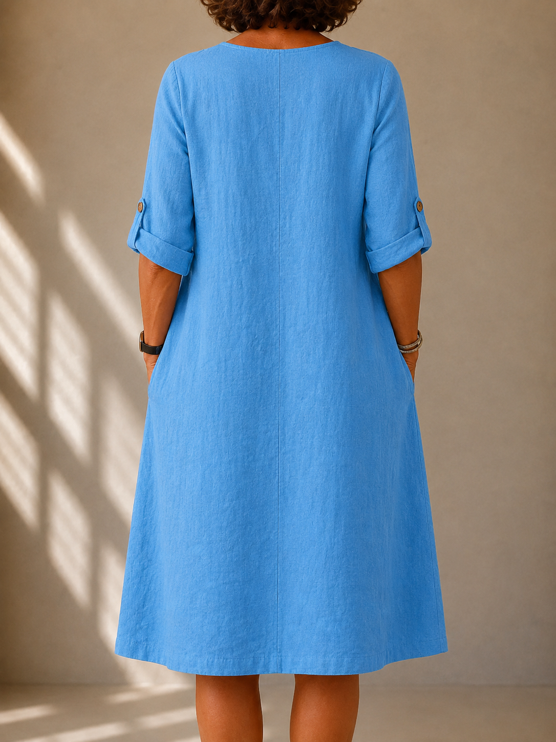 Isla Casual V-Neck Dress