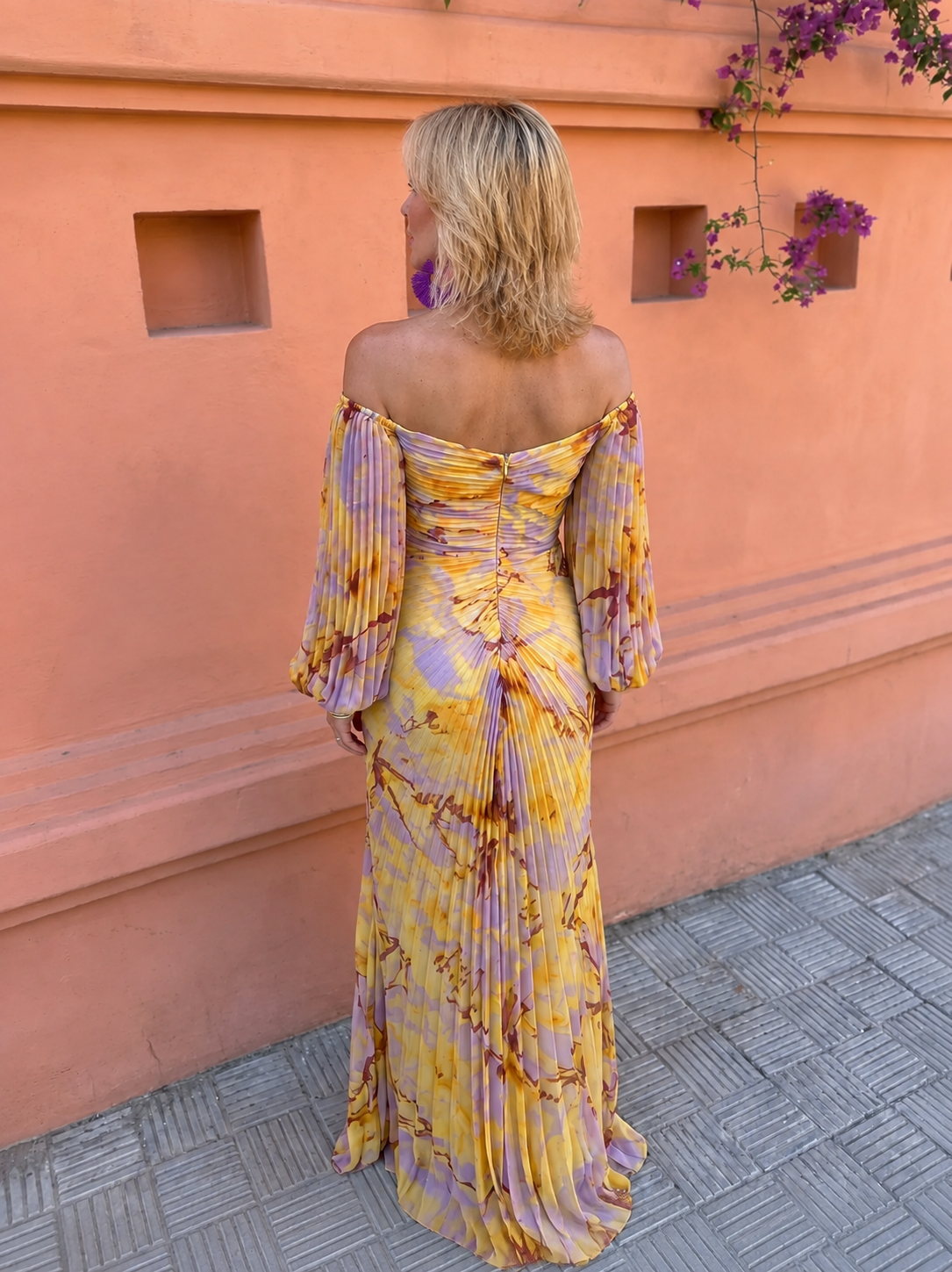 Matilda long floral dress
