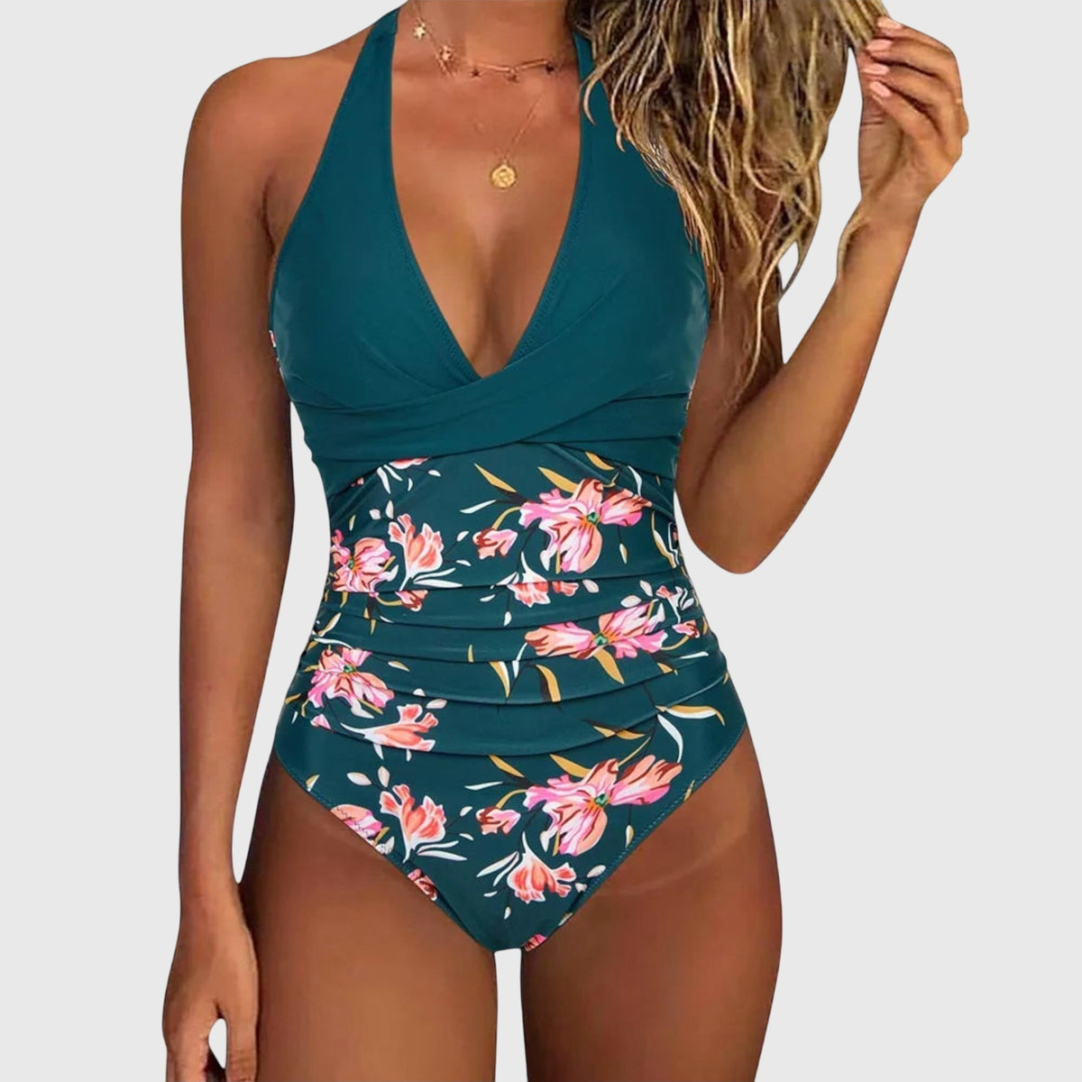 Margaux – maillot de bain col en v