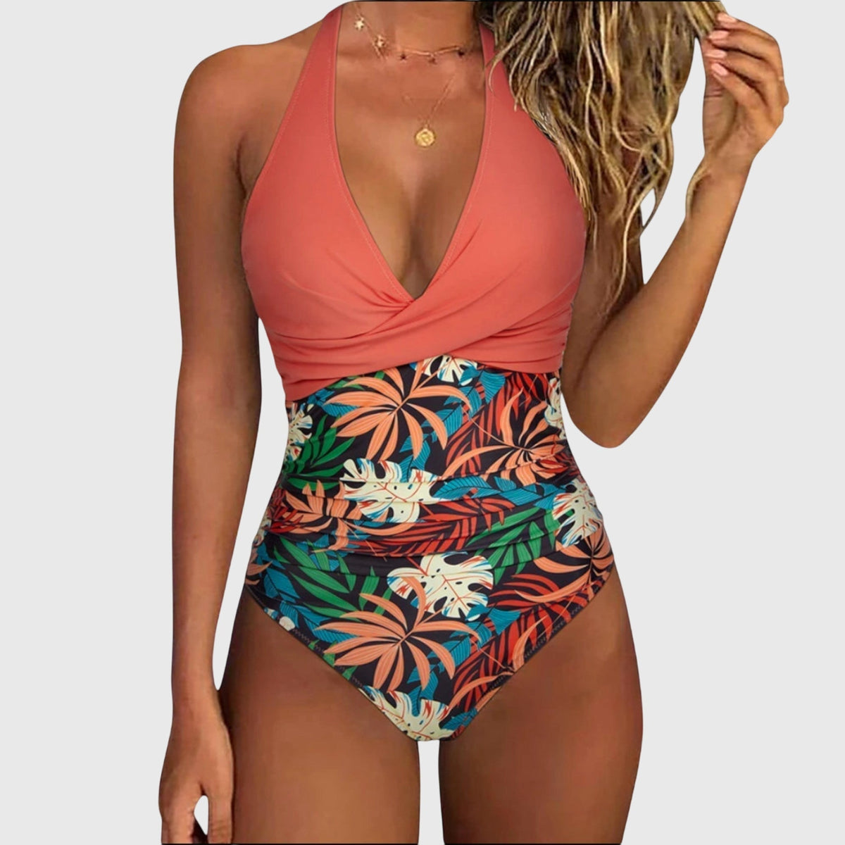 Margaux – maillot de bain col en v
