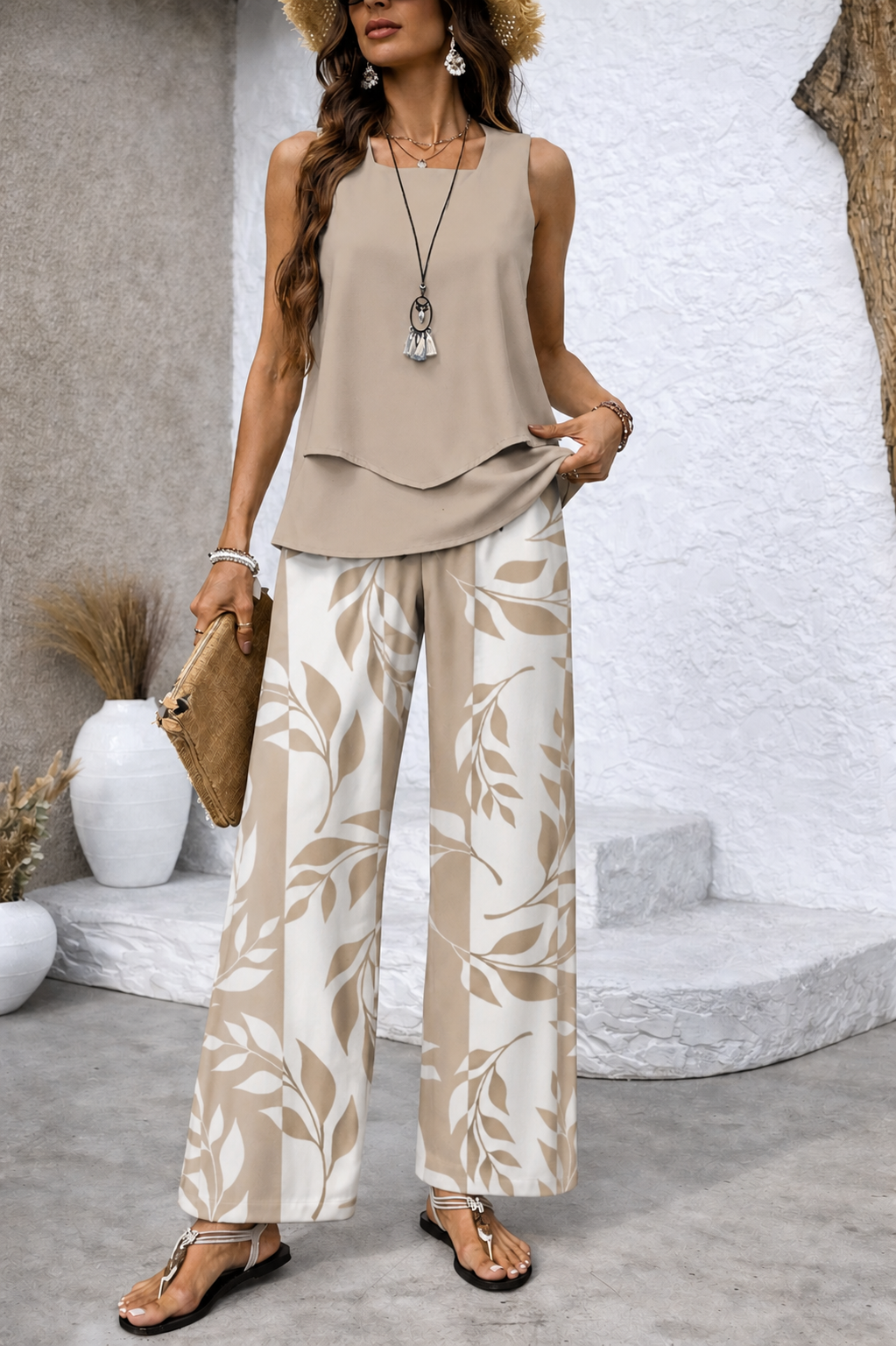 Zara Desert Leaf Set