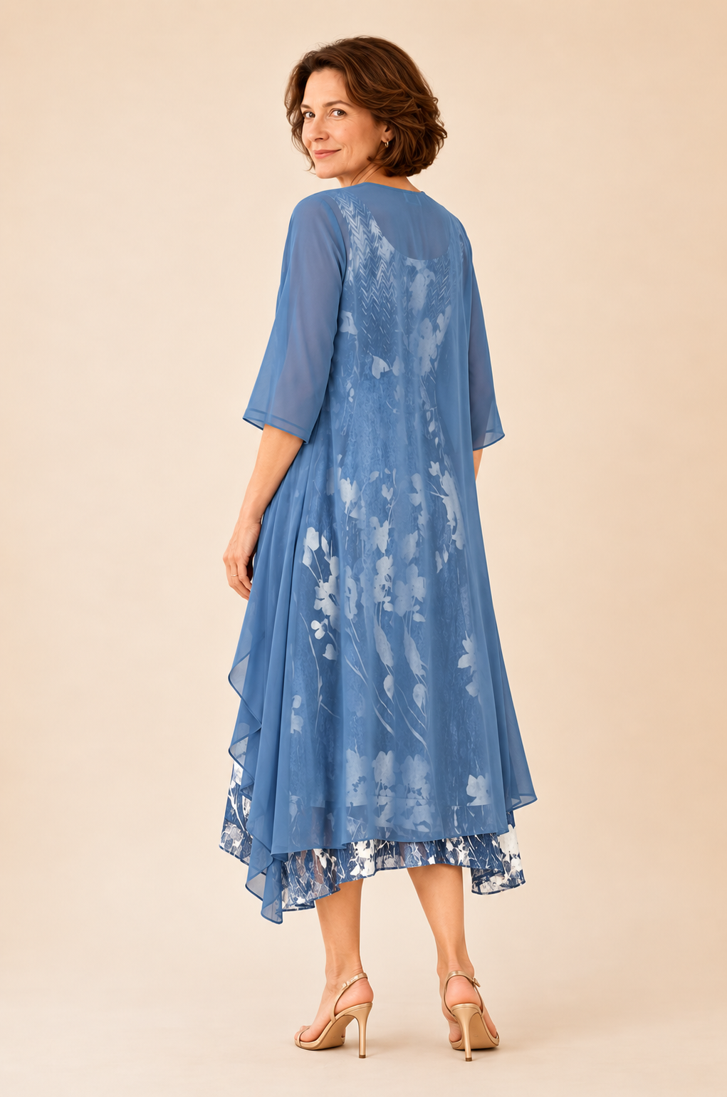 Layered Midi Dress
