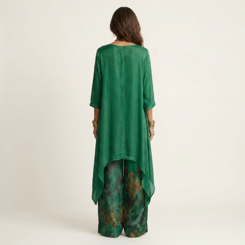 Isla Asymmetric Tunic Set