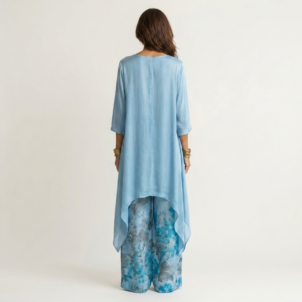 Isla Asymmetric Tunic Set