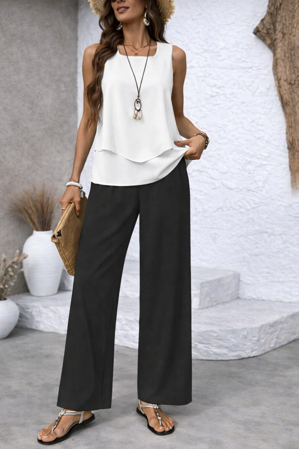Chloe Monochrome Two-Piece Set