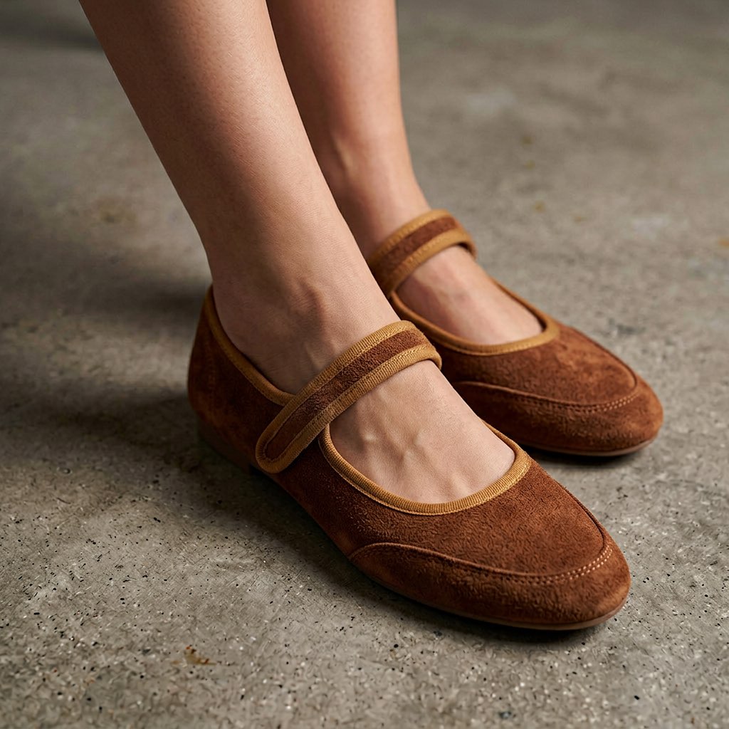 Comfort Mary Jane Flats