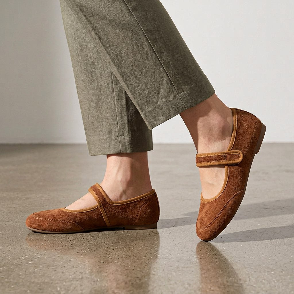 Comfort Mary Jane Flats