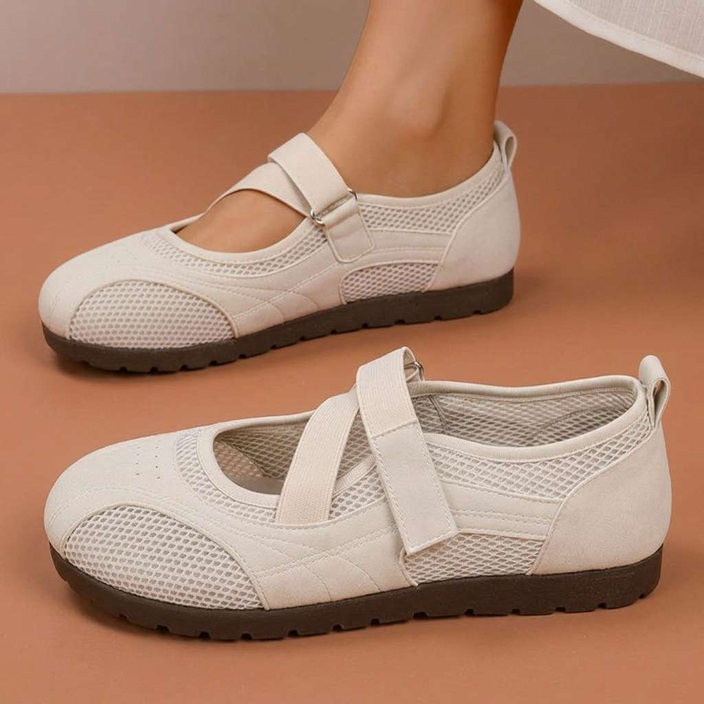 Cloud-Step Mesh Sneakers