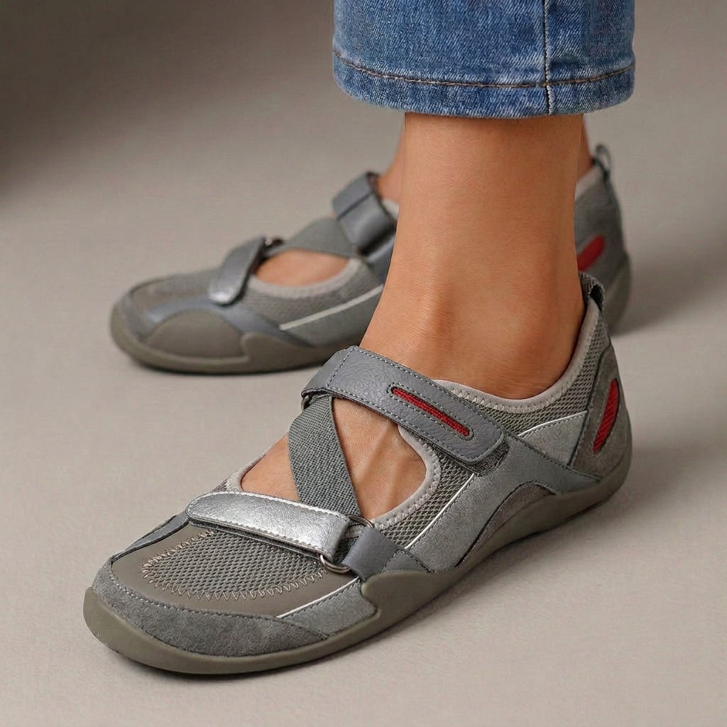 Comfort-Walk Mesh Sneakers